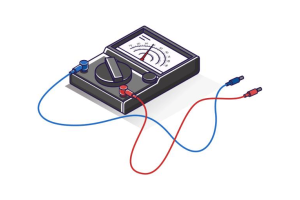 Hvernig á að lesa mælingu á ohmmeter viðnám?