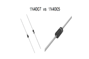 1N4005 VS 1N4007: Díóða samanburður