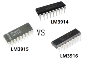 M3914 vs. LM3915 vs. LM3916: Lykilmunur útskýrður