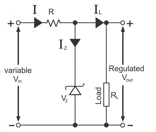  Zener Voltage Regulator Circuit