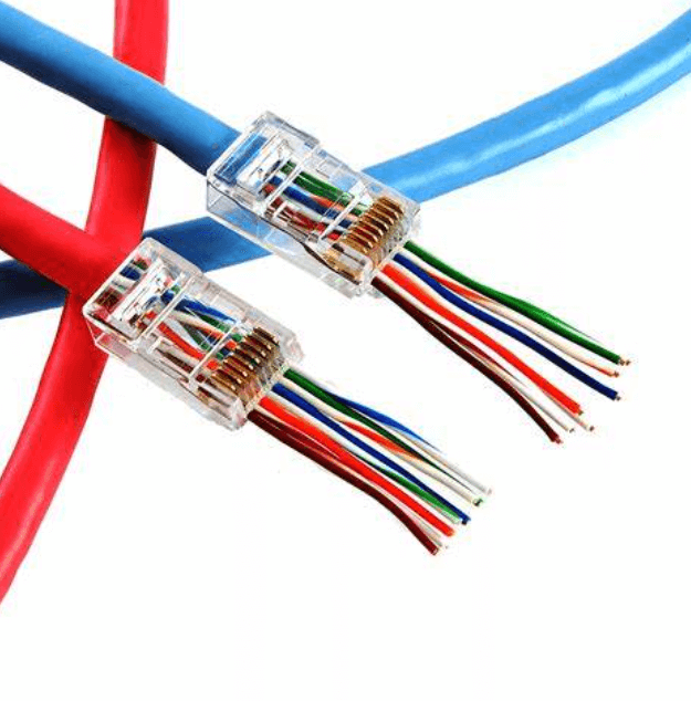 Pass-through RJ45 Connectors