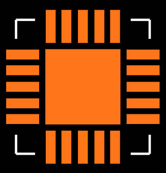 CC1101 Footprint