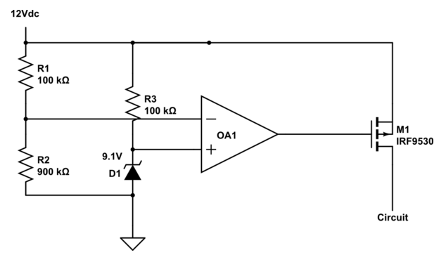Zener Diode as a Voltage Reference Circuit