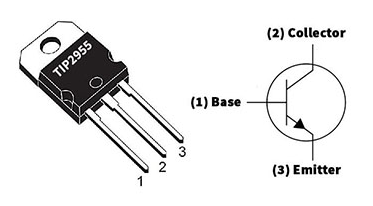 TIP2955 Pinout