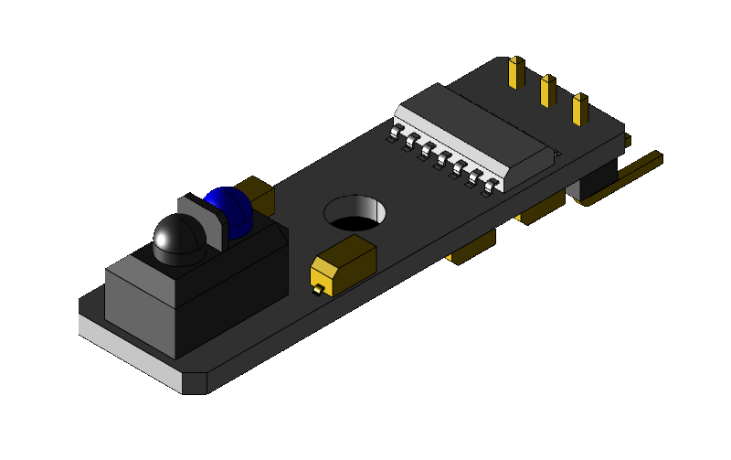 TCRT5000 CAD Model