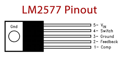 LM2577 Pinout